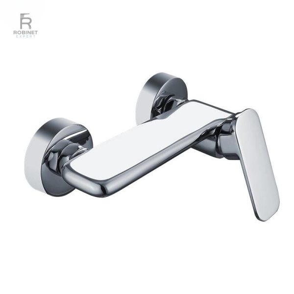 Robinet de douche à deux trous avec finition soignée