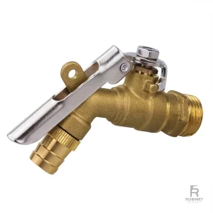 Robinet de jardin en métal pour un arrosage facile