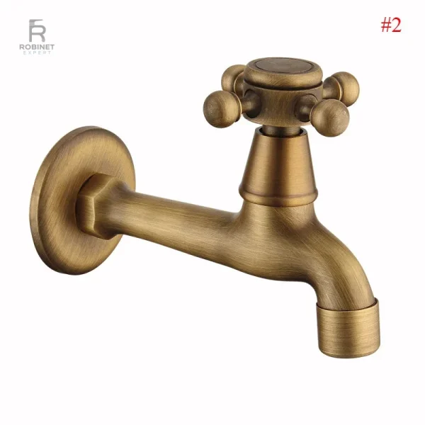 Robinet extérieur contemporain pour un style raffiné