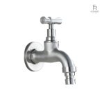 Robinet de jardin extérieur en chrome