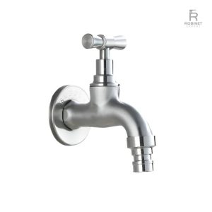 Robinet de jardin extérieur en chrome
