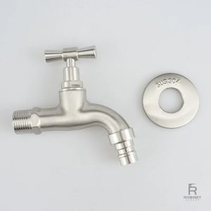 Robinet extérieur en métal, design élégant