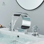 Robinet de lavabo pour salle de bain moderne