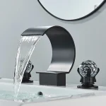 Robinet de salle de bain à levier unique