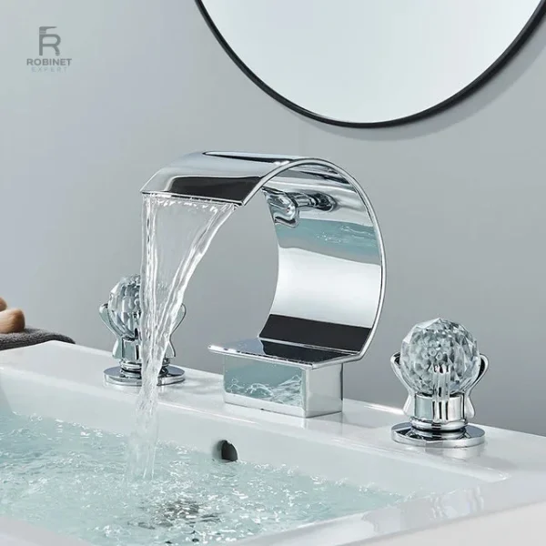 Robinet de salle de bain pour un look raffiné