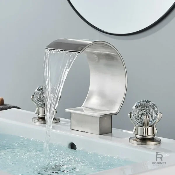 Robinet lavabo durable et facile à installer