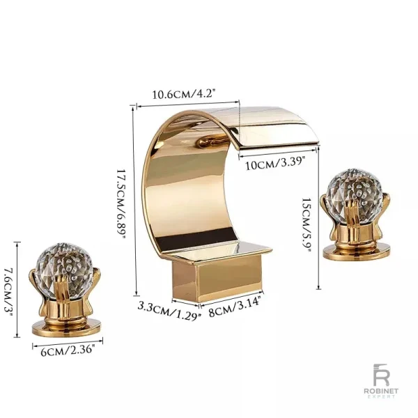 Robinet de salle de bain alliant confort et esthétique
