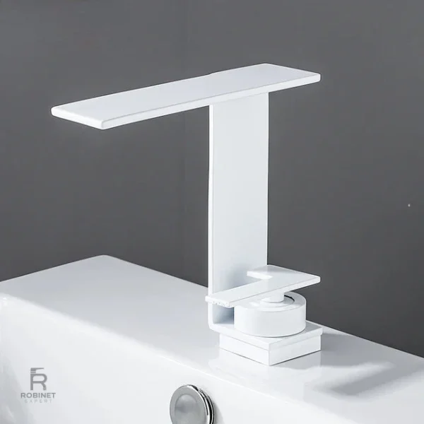 Robinet lavabo contemporain pour décoration moderne