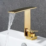 Robinet de salle de bain facile à nettoyer