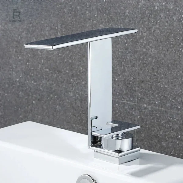Robinet de salle de bain en acier inoxydable