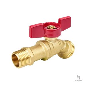 Robinet d'extérieur en laiton pour jardinage