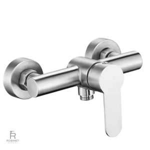 Robinet 2 trous pour douche à montage mural