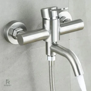Robinet douche et baignoire élégant pour salle de bain