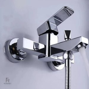 Robinet douche mural thermostatique design moderne
