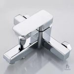 Douche thermostatique murale pour confort d'utilisation