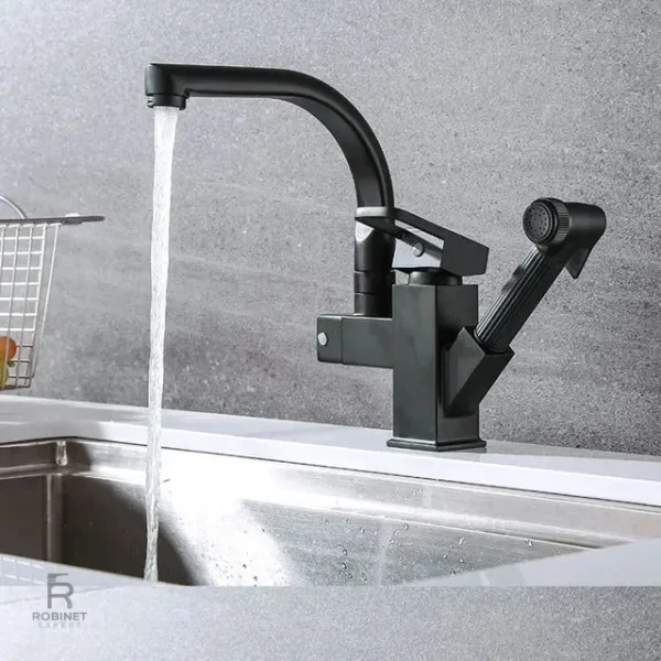 Robinet Douchette avec tête rotative 360°