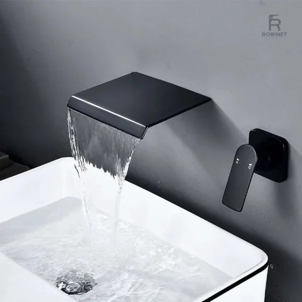 robinet-en-cascade-pour-lavabo-1 Robinet cascade pour lavabo moderne et élégant