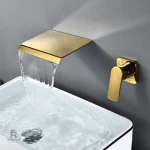 Robinet design cascade pour salle de bain