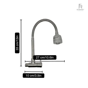Robinet de cuisine à bec flexible pour un meilleur confort