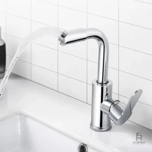 Robinet cuisine eau chaude et froide design moderne