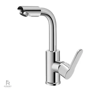 Robinet pour évier cuisine avec double fonction