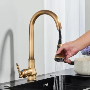 Robinet économe en eau pour évier de cuisine moderne