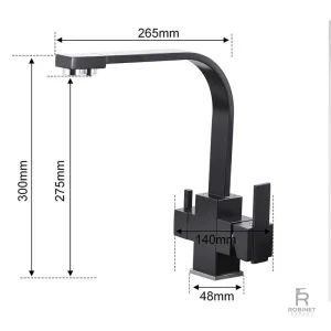 Robinet design pour une cuisine contemporaine