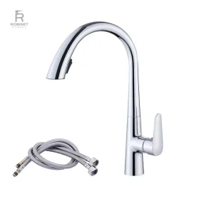 Robinet monotrou pratique pour l'évier