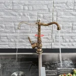 Robinet évier cuisine avec finition classique et design raffiné
