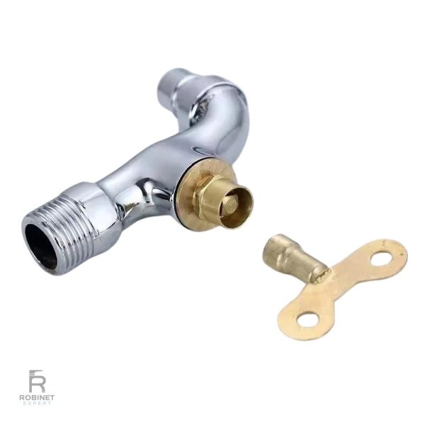 Robinet extérieur en finition antique, résistant au gel