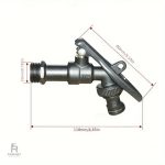 Robinet en laiton pour extérieur, protection antigel