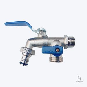 Robinet mural pour jardin, pratique et fonctionnel