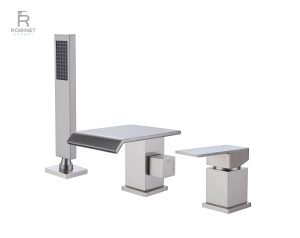 Design raffiné de robinet pour baignoire et douche