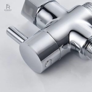 Robinet 3 voies pour douche en laiton durable