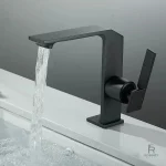 Robinet lavabo eau chaude et froide design moderne