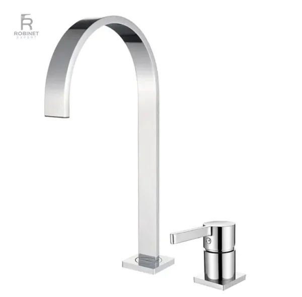 Robinet en laiton pour lavabo, style classique