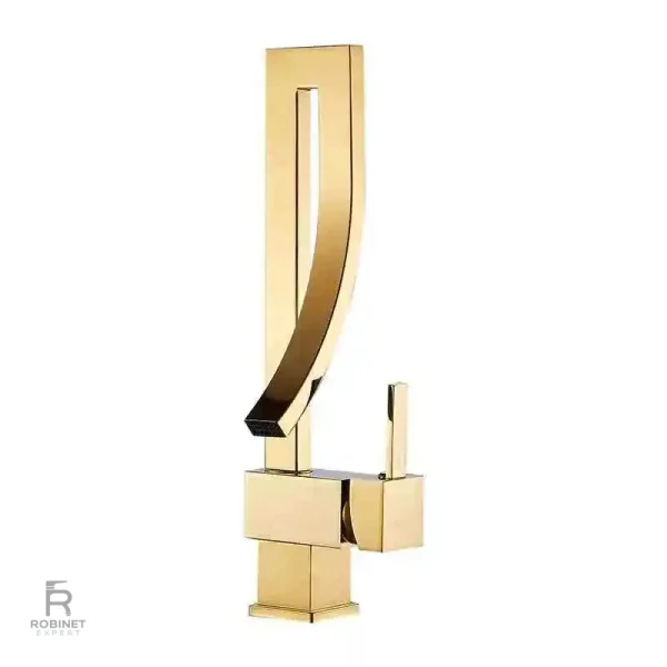 Robinet lavabo pratique avec un design épuré