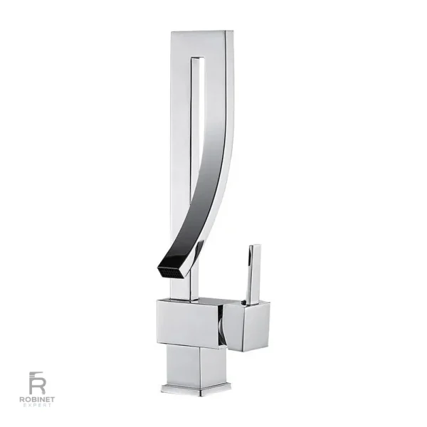 Robinet lavabo avec un aspect contemporain