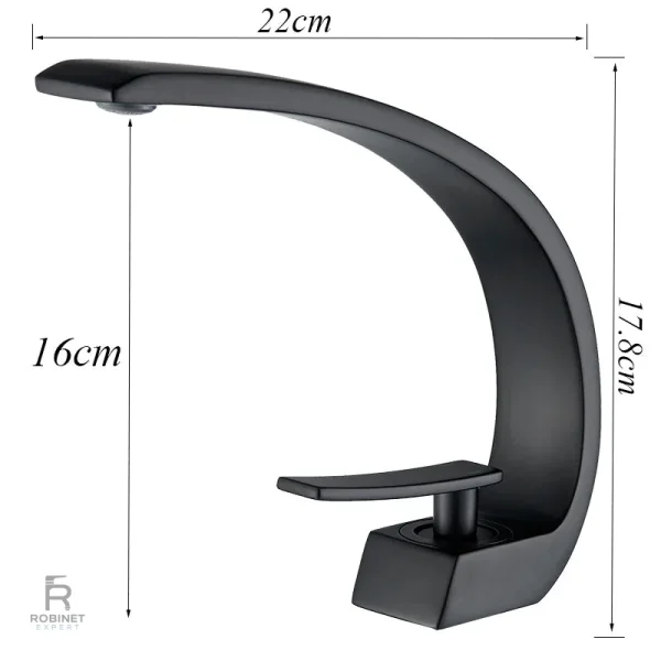 Robinet Virtuose, accessoire de salle de bain chic