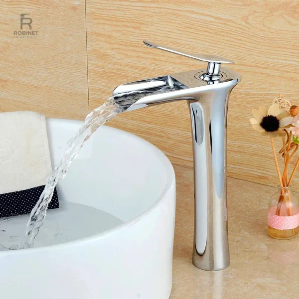 Robinet pour vasque au design innovant