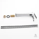 Robinet pour lavabo avec un design fluide