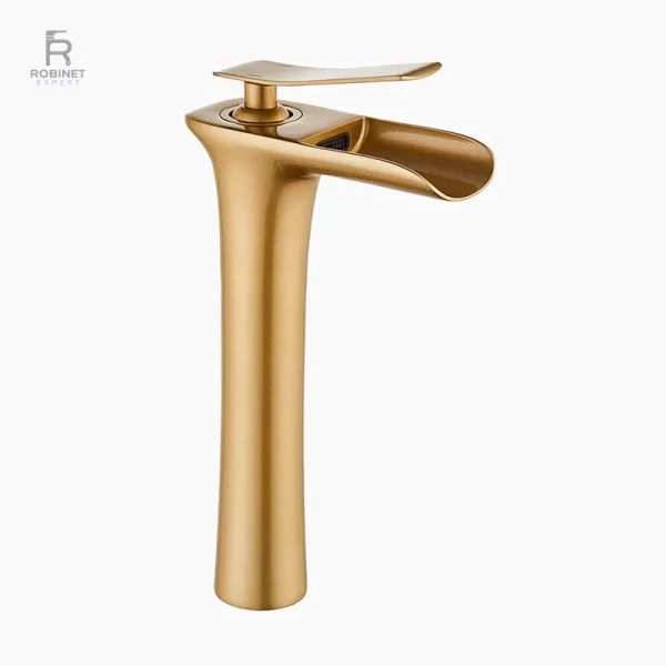 Robinet de salle de bain design cascade