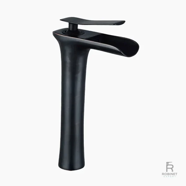 Robinet élégant pour salle de bain contemporaine