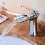 Mitigeur de salle de bain au design unique