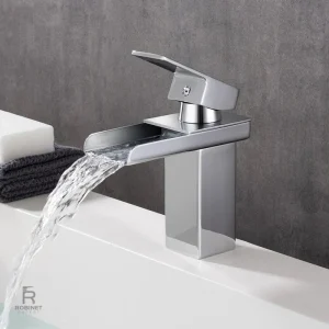 Robinet mitigeur lavabo cascade design Moon