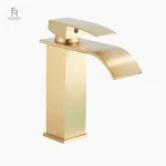 Robinet lavabo au style minimaliste et fonctionnel