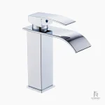 Mitigeur lavabo moderne avec design cascade