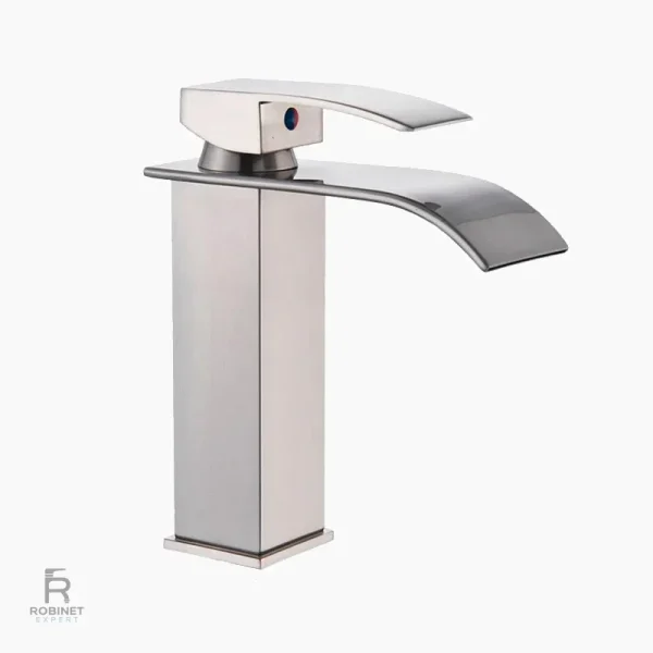 Robinet lavabo cascade, design innovant