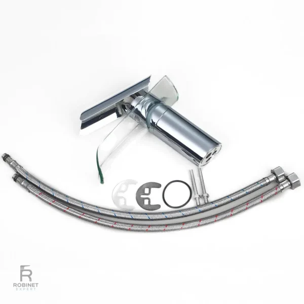 Robinet cascade pour lavabo en style contemporain