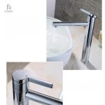 Robinet de salle de bain Zenith avec finition chrome